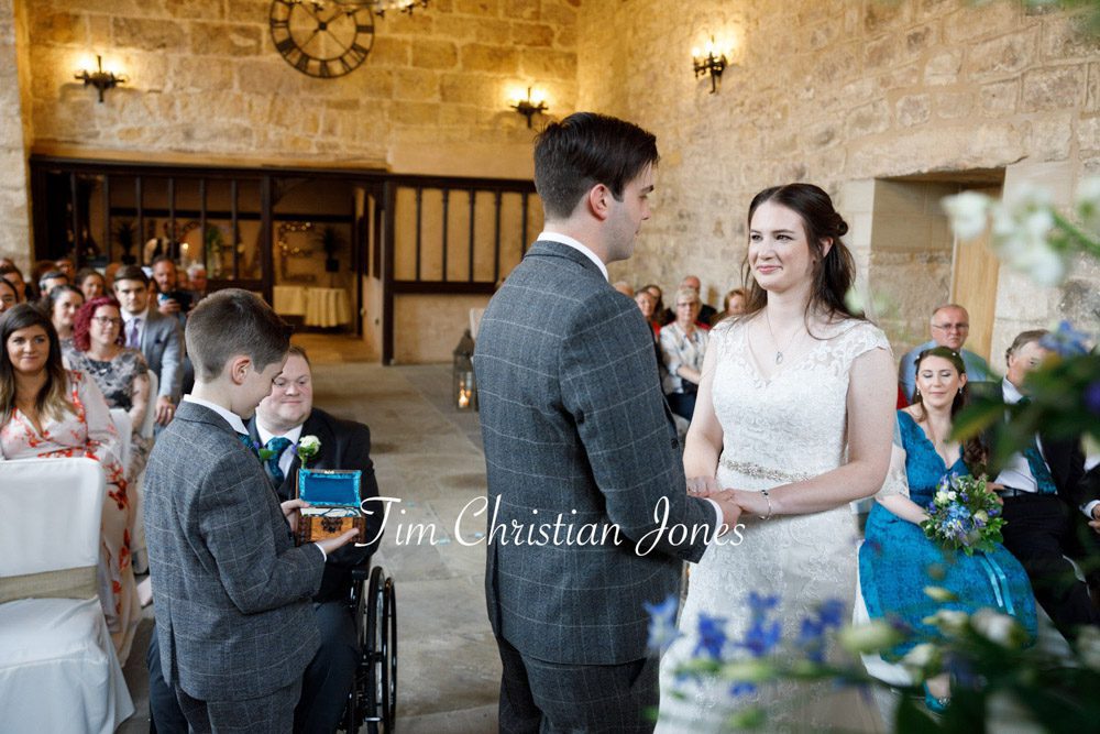 Romantic vows and even bigger smiles at The Priests House 🕊️